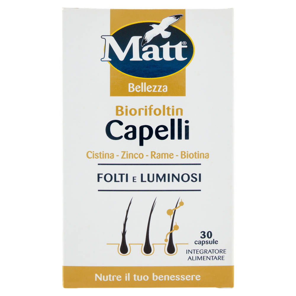 Biorifoltin Capelli Matt 30 Capsule