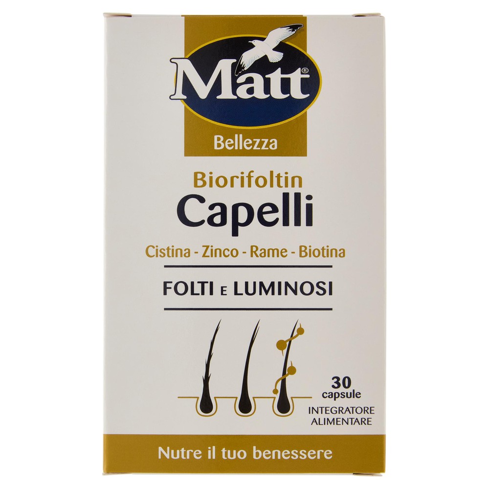 Biorifoltin Capelli Matt 30 Capsule - Foto 1