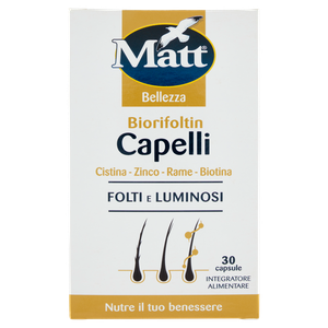 Biorifoltin Capelli Matt 30 Capsule
