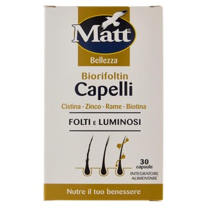 Biorifoltin Capelli Matt 30 Capsule - Foto 1