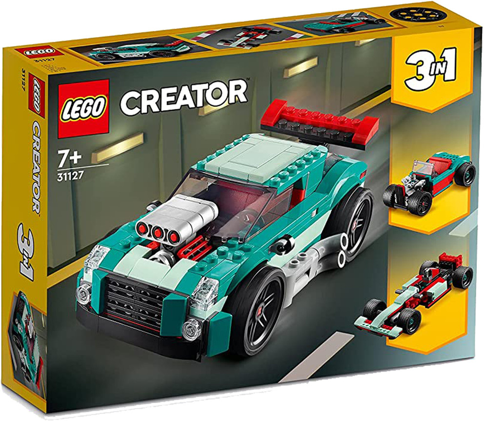 Auto Street Racer 3in1 Lego Creator +7 Anni