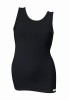 Maglia Intima Donna Spalla Larga XXL Nero Delinea