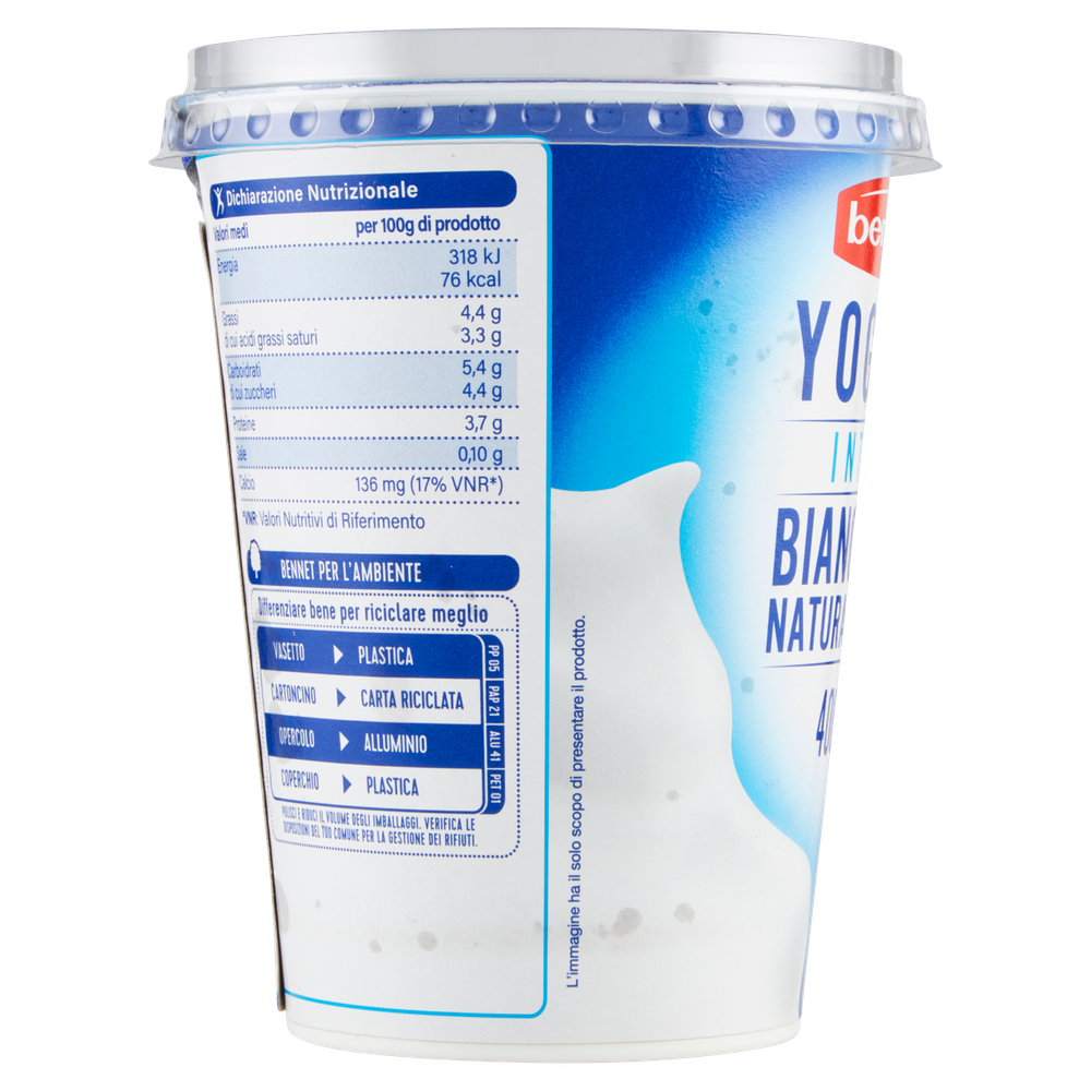 Yogurt Bianco Naturale Bennet