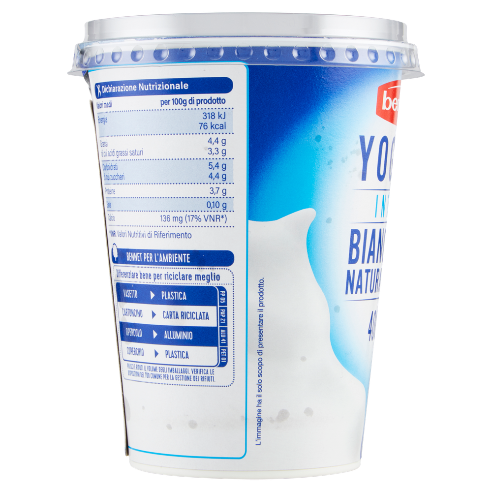 Yogurt Bianco Naturale Bennet - Foto 2