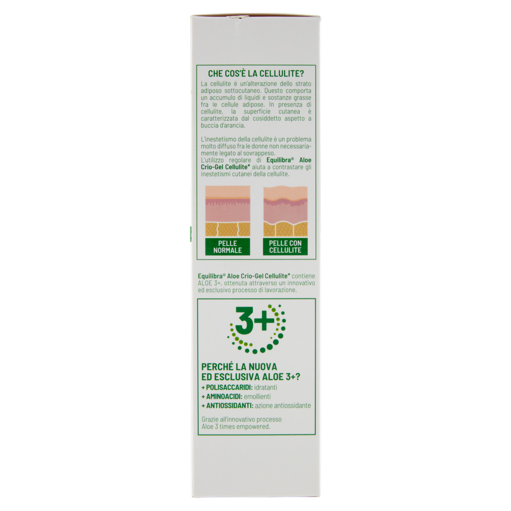 Crema Corpo Crio Gel Aloe Anticellulite Equilibra - Foto 2
