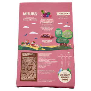 Biscotti Fibrextra Integrali Con Frutti Di Bosco E Barbabietola Misura - Foto 3