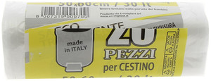 Sacchi Immondizia Trasparenti Con Lacci Di Chiusura Lt.30 - Foto 1