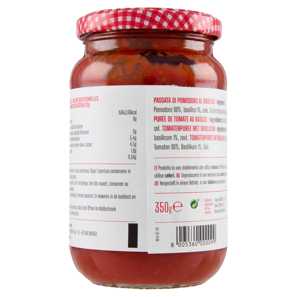 Sugo Pomodoro E Basilico Le Conserve Della Nonna - Foto 3