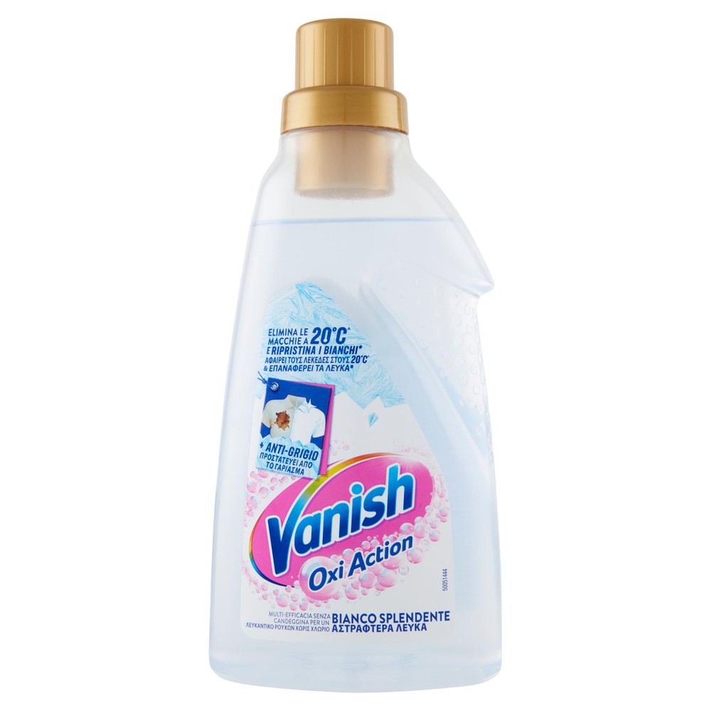 Additivo Smacchiatore Bianco Splendente In Gel Vanish Oxi Action - Foto 1