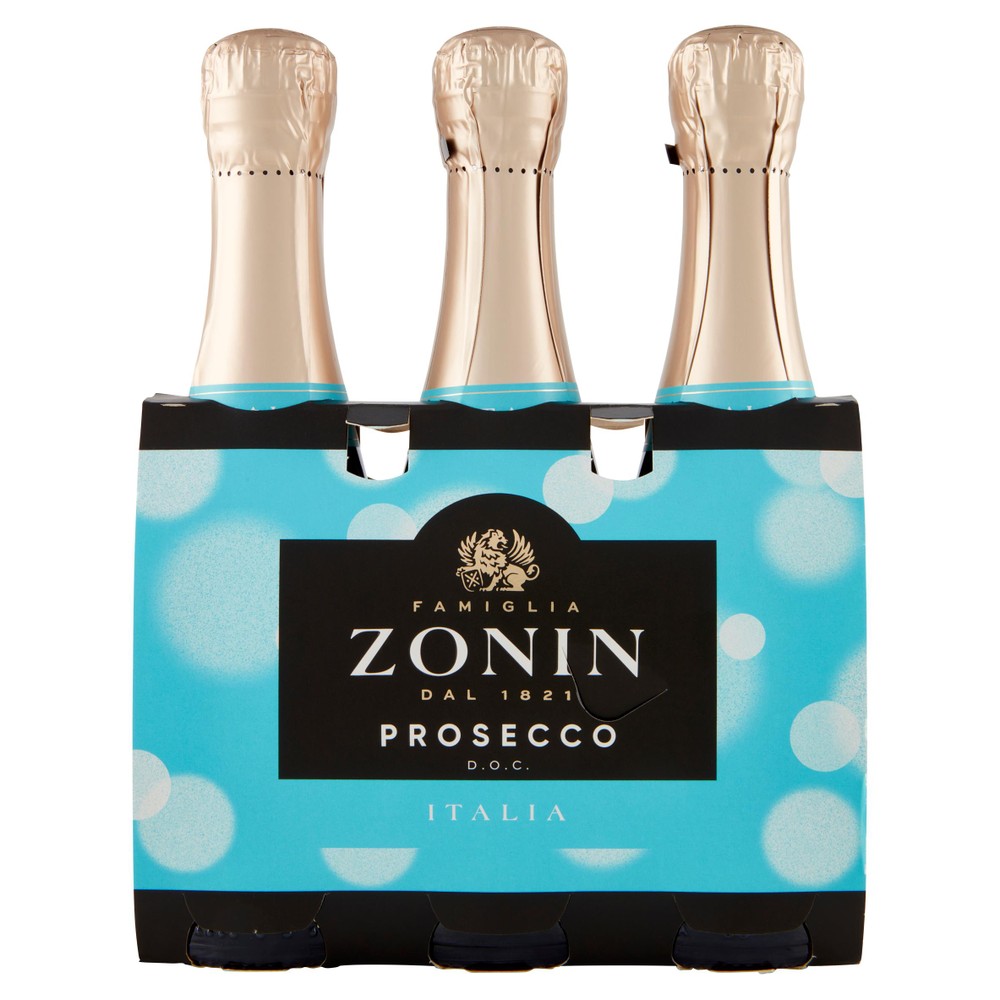 Prosecco Doc Zonin 3 Bottiglie Da Ml.200 - Foto 1