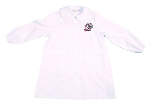 Grembiule Asilo Bambina Con Carre' 6 Anni Bianco - Foto 1