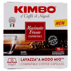 Caffè Espresso Macinato Fresco Capsule Per Lavazza 16pz Kimbo - Foto 3
