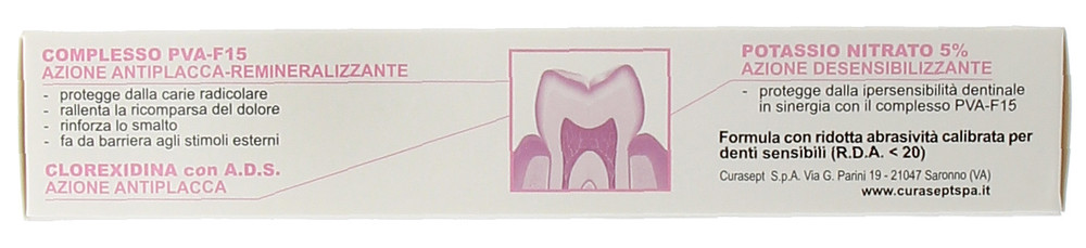 Dentifricio Denti Sensibili Sensitivity Curasept