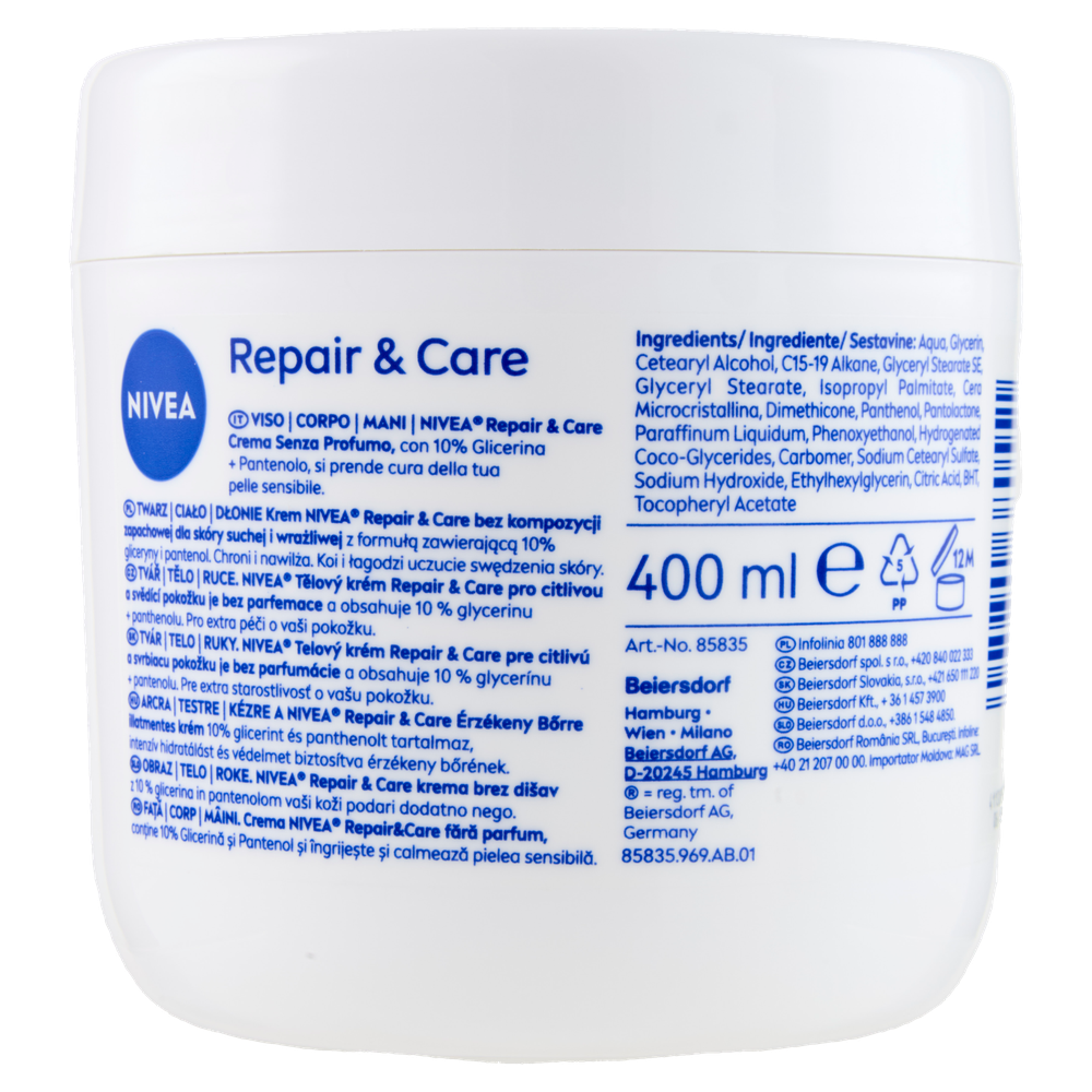 Nivea Crema Corpo Repair & Care - Foto 3