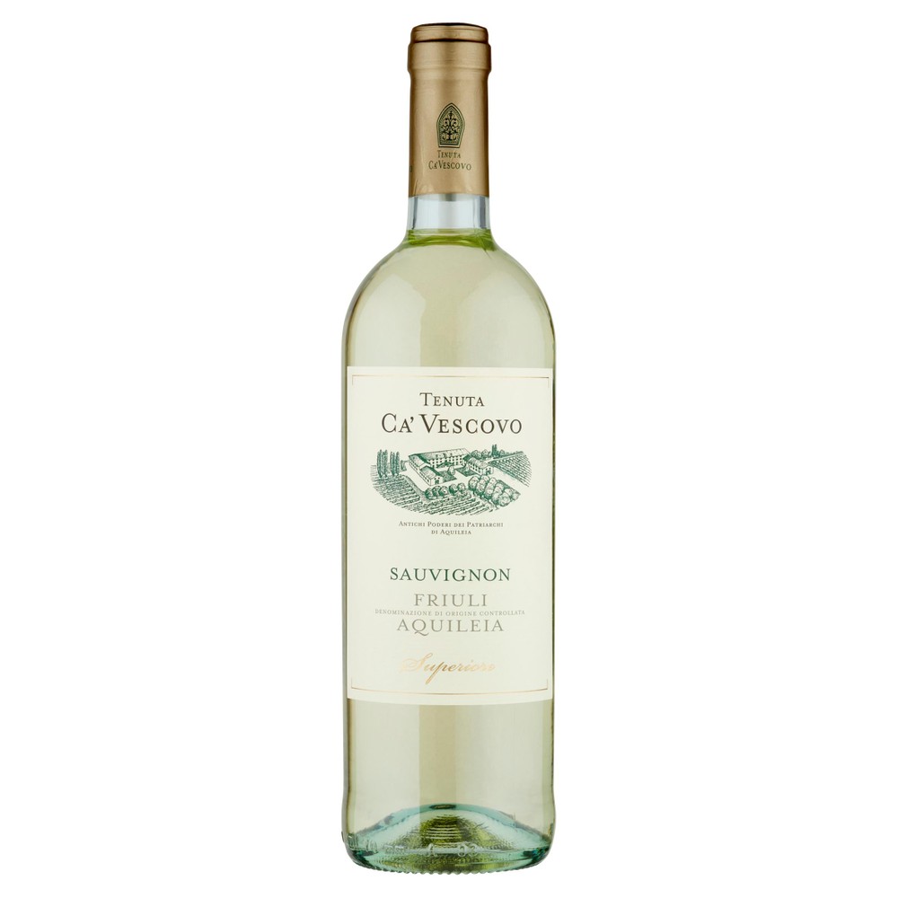 Sauvignon Aquileia Tenuta Ca' Vescovo - Foto 1