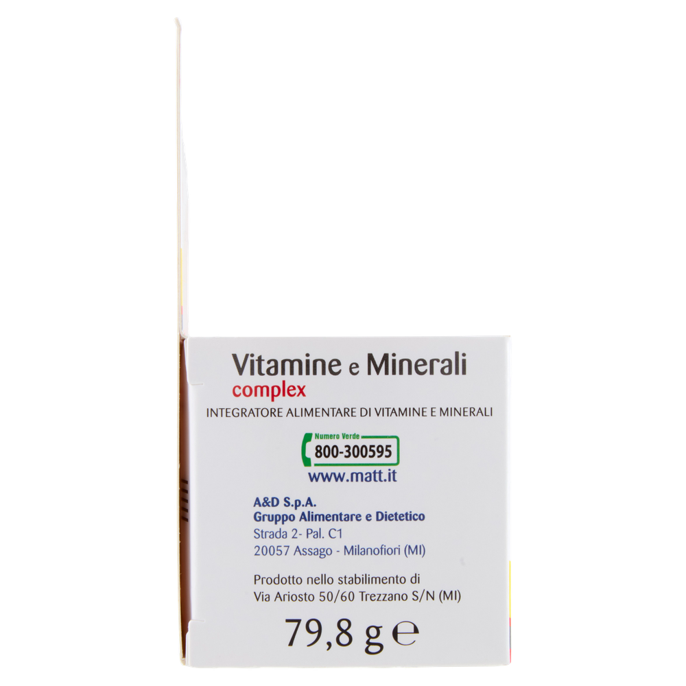 Vitamine E Minerali Complex Matt Divisione Pharma 60 Compresse - Foto 2