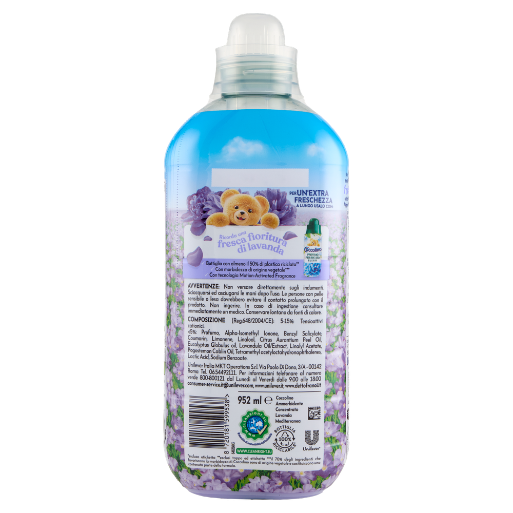 Ammorbidente Concentrato Lavanda Mediterranea Coccolino 41 Lavaggi - Foto 3