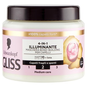 Maschera Capelli Seta Luminosa Gliss - Foto 1
