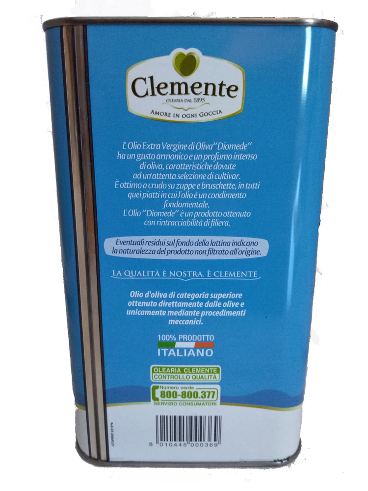 Olio Extra Vergine Di Oliva 100% Italiano Clemente - Foto 2