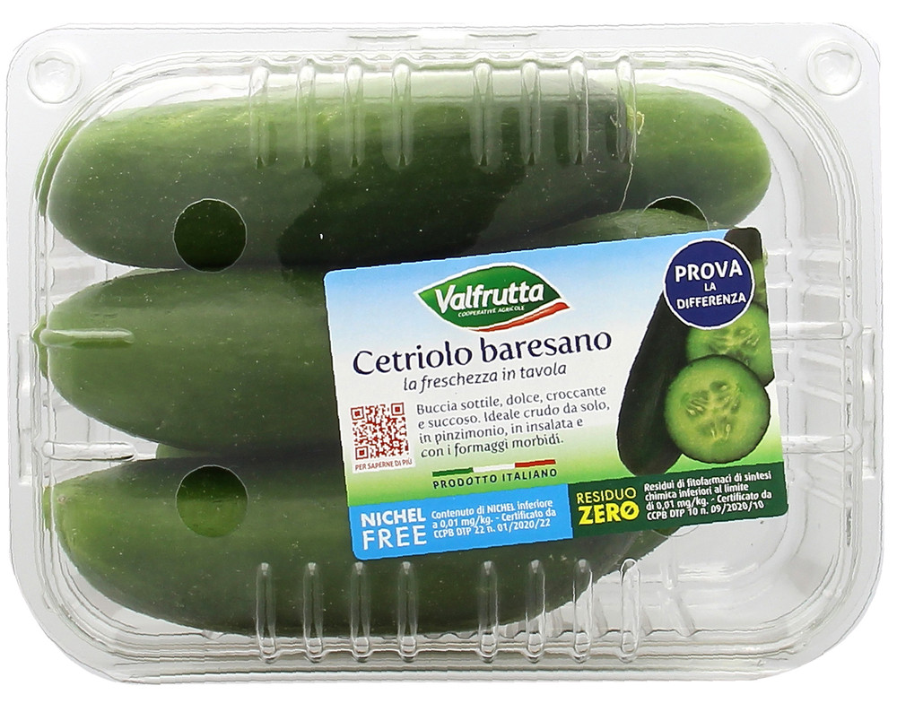 Cetriolo Baresano Residuo Zero/Nichel Free - Foto 1