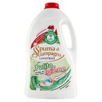 Detersivo Liquido Per Lavatrice Pulito E Igiene Spuma Di Sciampagna Detersivo Liquido Per Lavatrice Pulito E Igiene Spuma Di Sciampagna