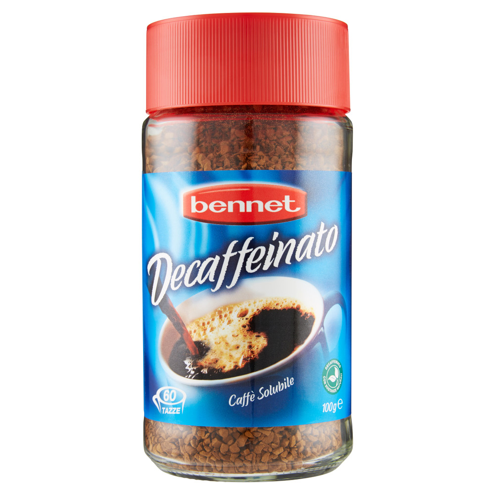 Caffè Istantaneo Decaffeinato Bennet