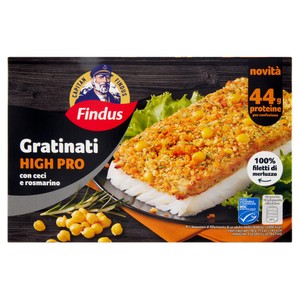 Gratinati Di Merluzzo D'alaska Con Ceci High Pro Findus - Foto 1