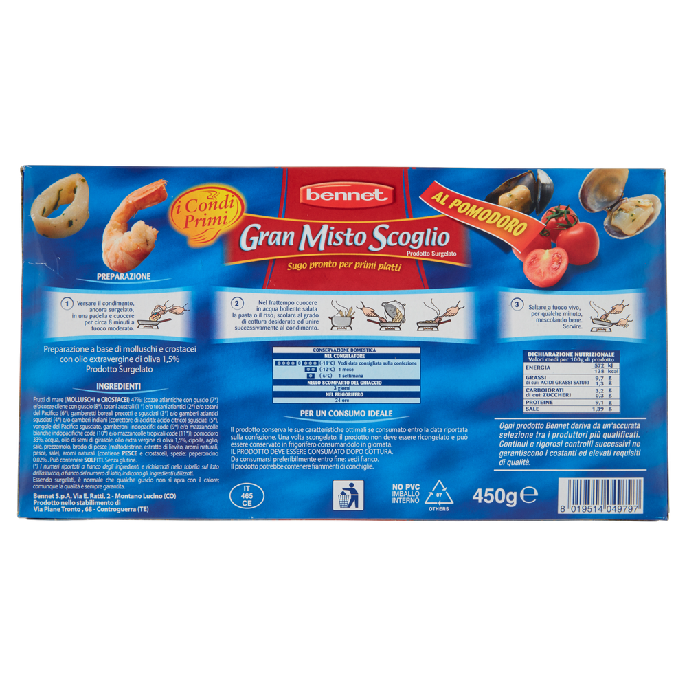 Misto Scoglio Pomodoro Bennet - Foto 3