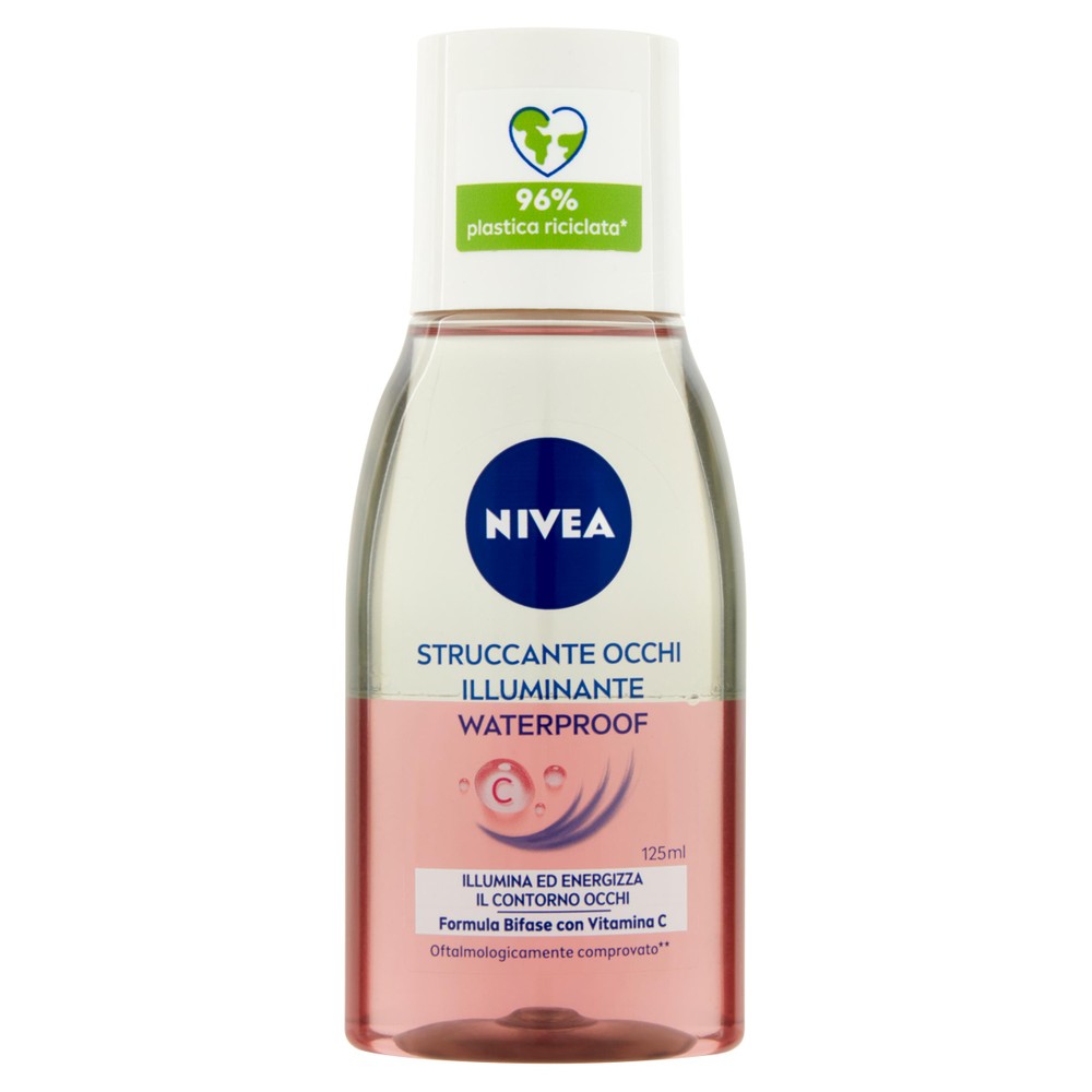 Struccante Occhi Bifasico Rosa Nivea - Foto 1