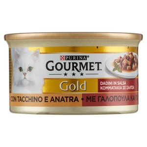 Alimento Umido Per Gatti Con Tacchino Gourmet Gold