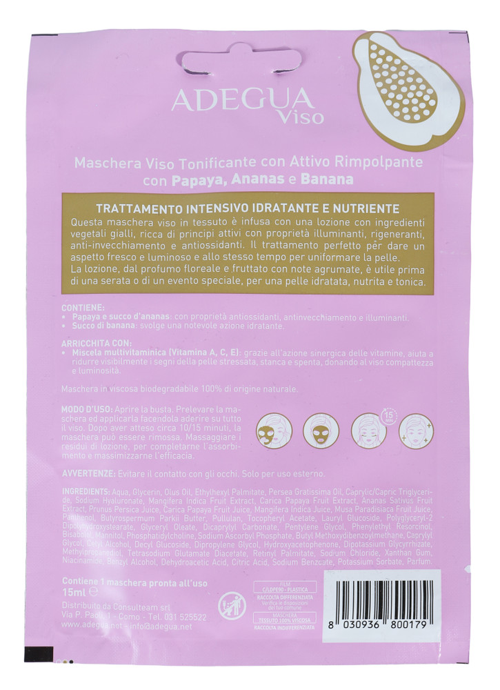 Adegua Maschera Viso Rimpolpante - Foto 3