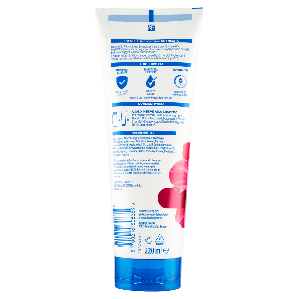 Balsamo Lisci & Setosi Head & Shoulders - Foto 3