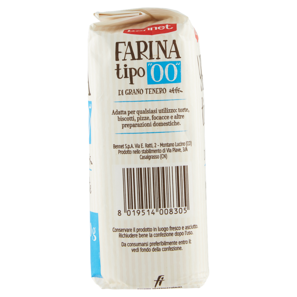 Farina Bianca Tipo "00" Di Grano Tenero Bennet - Foto 2
