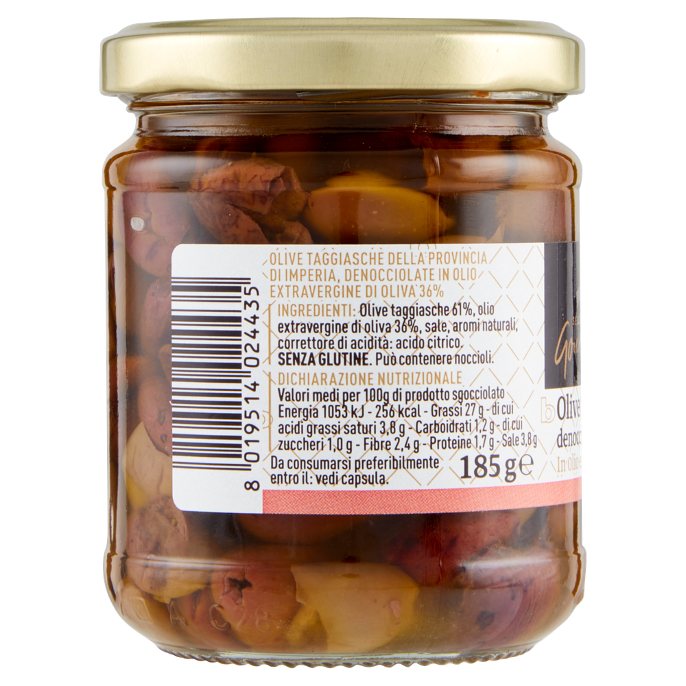 Olive Taggiasche Denocciolate Selezione Gourmet Bennet