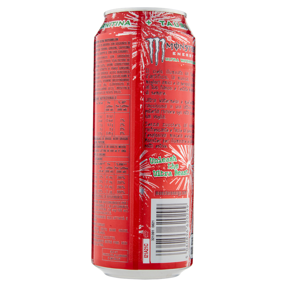 Energy Drink Ultra Watermelon Monster - Foto 3