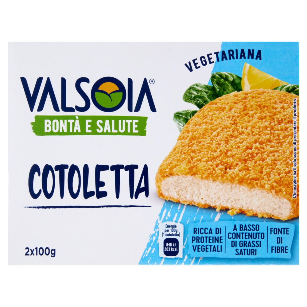 Cotoletta 2 X 100g Valsoia Bontà E Salute - Foto 1