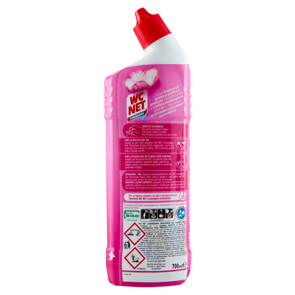 Pulitore Wc Gel Con Candeggina Profumata Wc Net - Foto 3