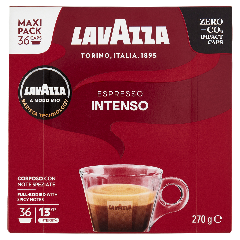Caffè Espresso Intenso A Modo Mio In Capsule 36pz Lavazza - Foto 1