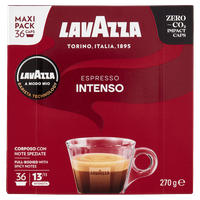 Capsule Espresso Intenso Lavazza A Modo Mio Conf . Da 36 Capsule Espresso Intenso Lavazza A Modo Mio Conf . Da 36