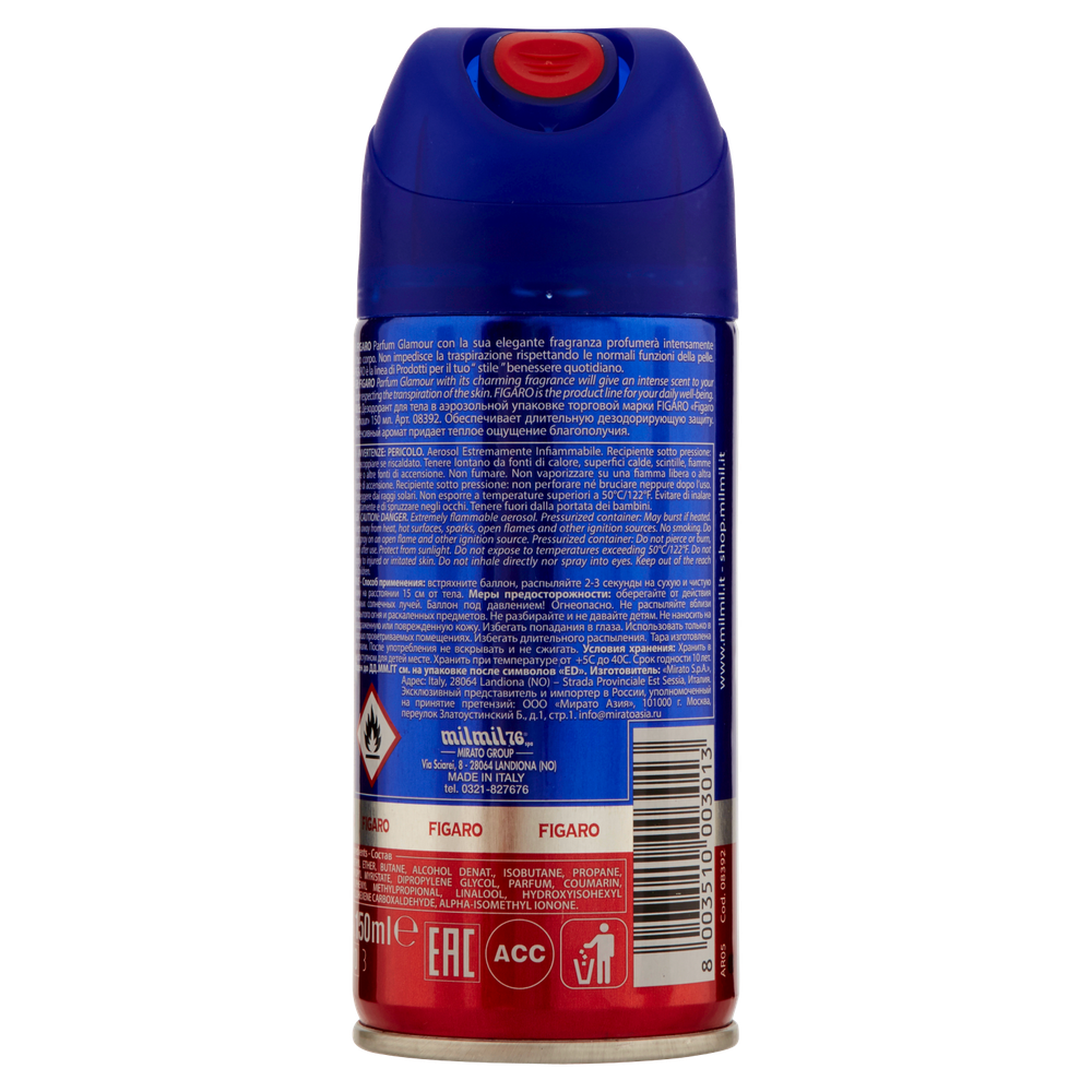 Deodorante Spray Glamour Figaro - Foto 3