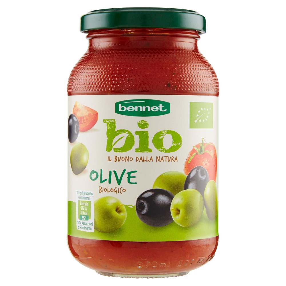 Sugo Alle Olive Biologico Bennet Bio - Foto 1