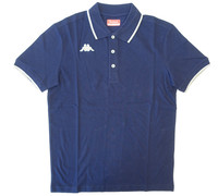 Polo Uomo Mezza Manica L Blu Kappa Polo Uomo Mezza Manica L Blu Kappa