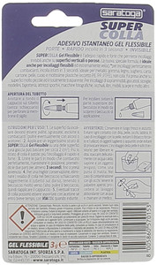 Super Colla In Gel Flessibile Trasparente Saratoga Gr.3 - Foto 2