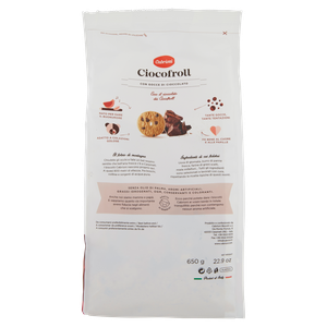 Biscotti Ciocofroll Con Gocce Di Cioccolato Cabrioni - Foto 3