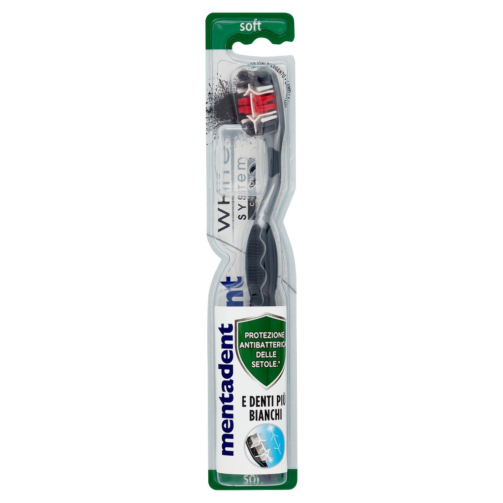 Spazzolino Soft White Carbone Mentadent - Foto 1
