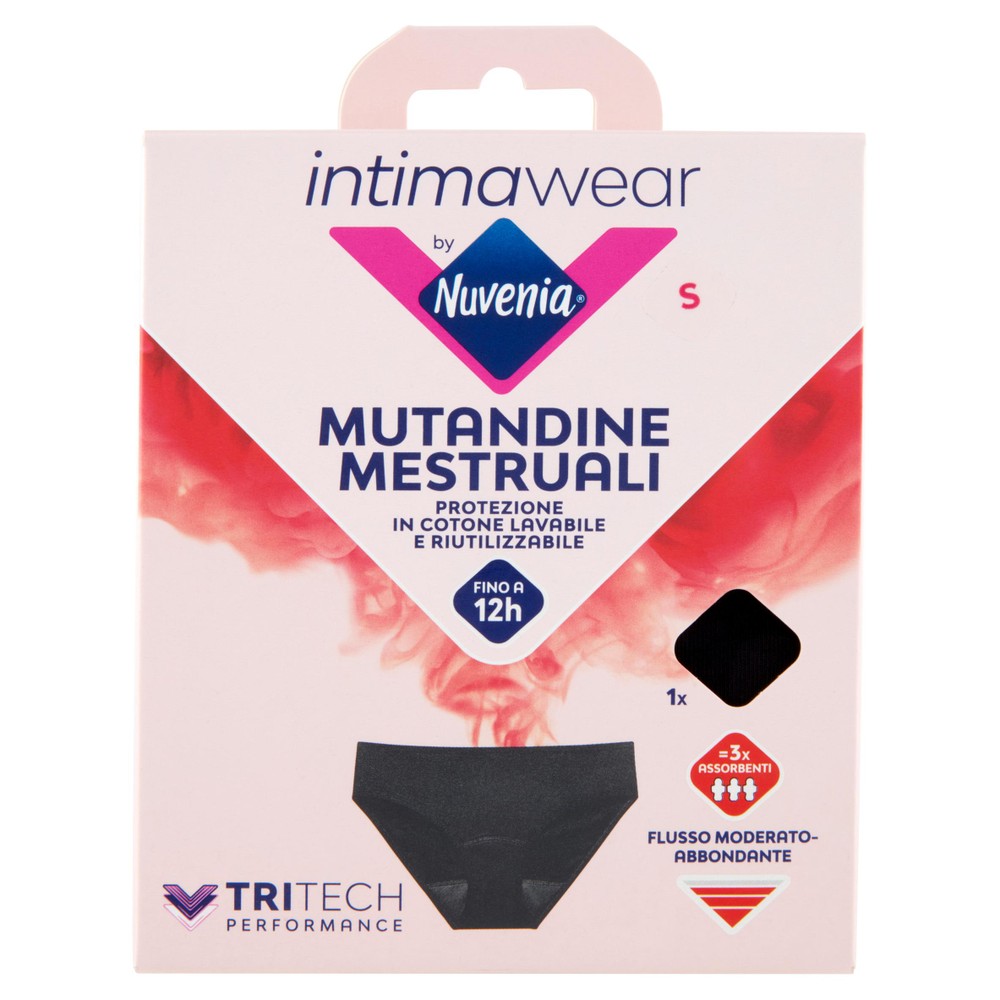 Mutandine Mestruali Intimawear By Nuvenia Taglia S