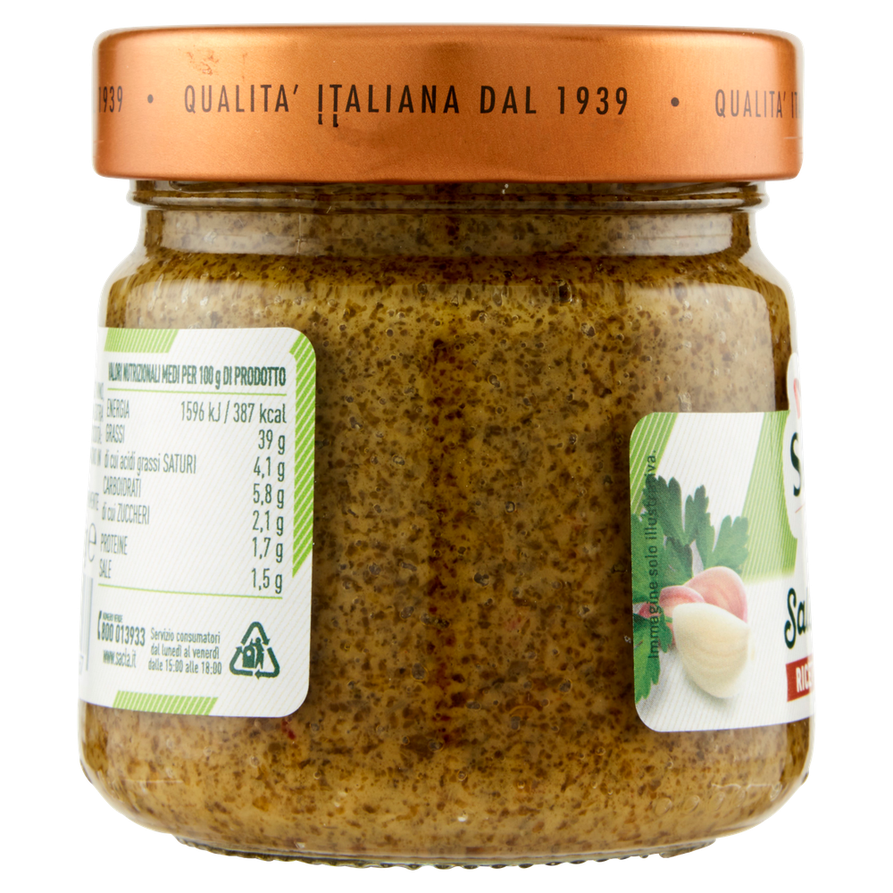 Salsa Verde A Base Di Prezzemolo Sacla' - Foto 2