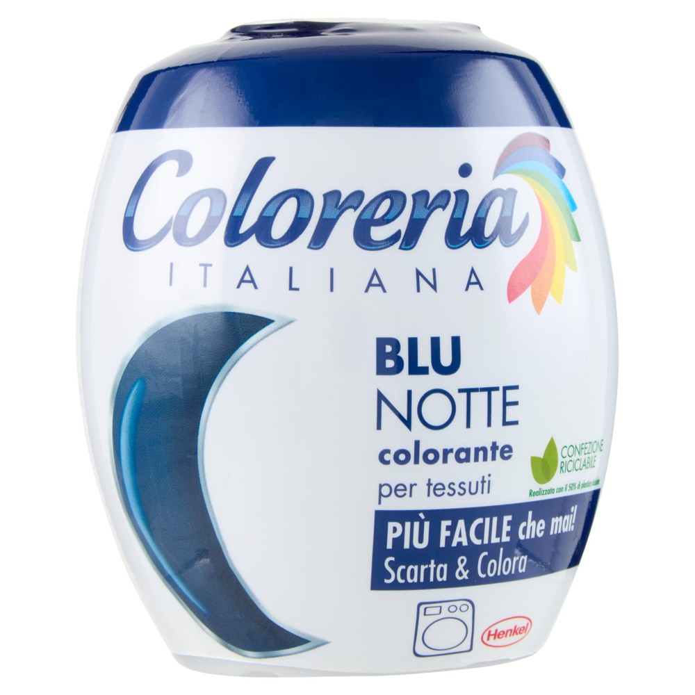 Colorante Per Tessuti Blu Notte Coloreria Italiana - Foto 1