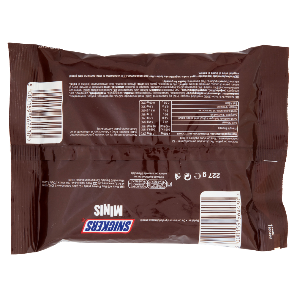 Barrette Minis Al Cioccolato, Caramello E Arachidi 12x18,9g Snickers - Foto 3