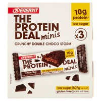 Barrette Double Choco Protein Deal Enervit, Conf.Da 3 X 33 Gr
